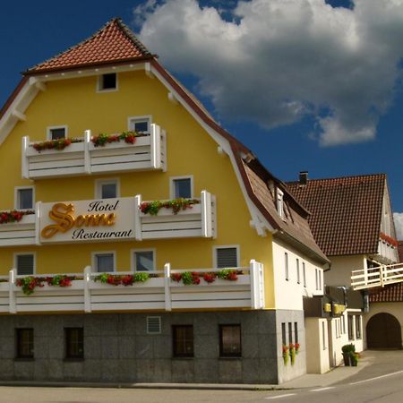 Hotel Sonne Garni Rudersberg ภายนอก รูปภาพ