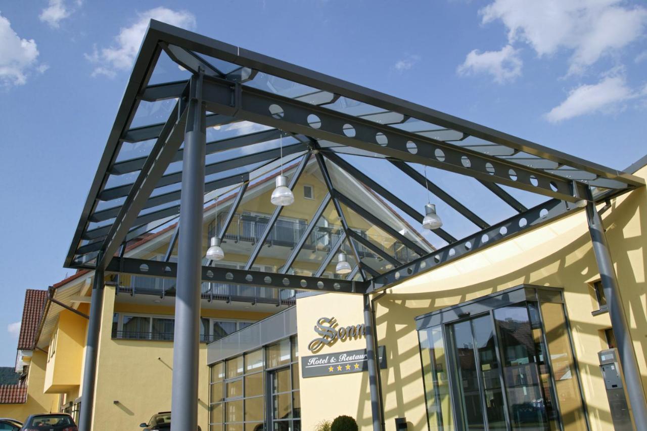 Hotel Sonne Garni Rudersberg ภายนอก รูปภาพ
