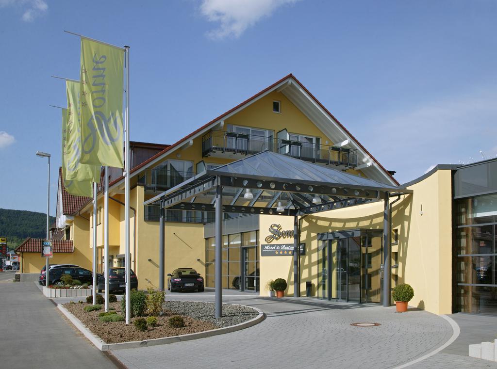 Hotel Sonne Garni Rudersberg ภายนอก รูปภาพ